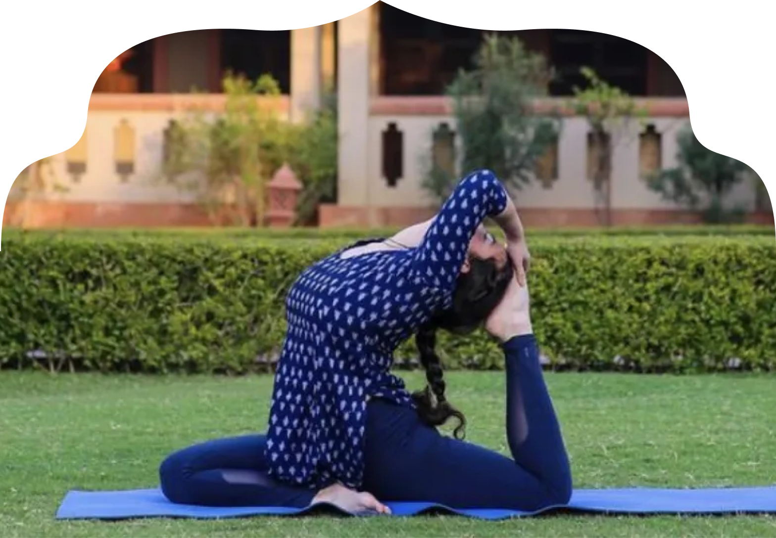 Yoga at MVT Vrindavan